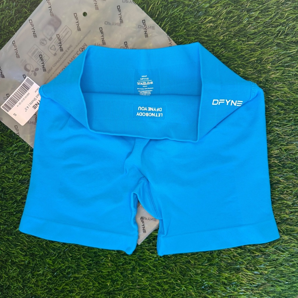 Dfyne impact shorts 4.5" glacier blue small - Picture 3 of 4